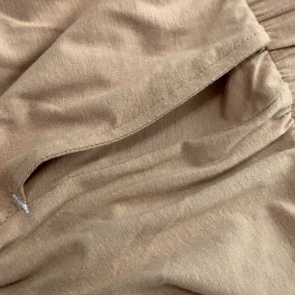 NWT SKIN WORLDWIDE LUXURY LOUNGEWEAR PIJAMA SHORT IN COCONUT ALMOND. Size 2 Med - Picture 6 of 6